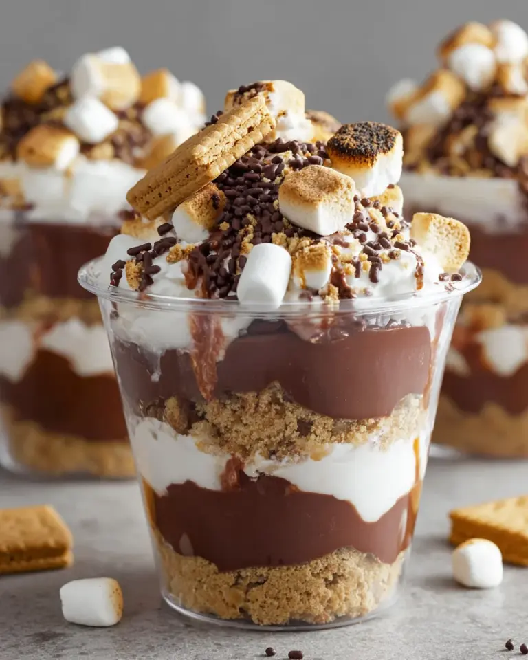 Smores Pudding Cups
