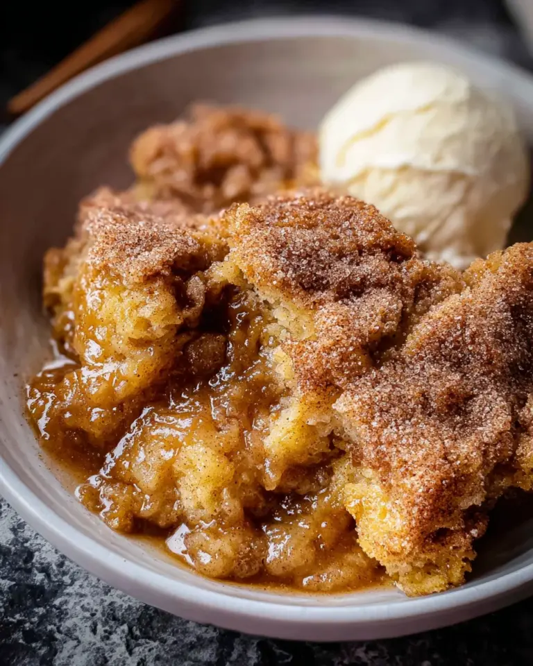 Snickerdoodle Cobbler