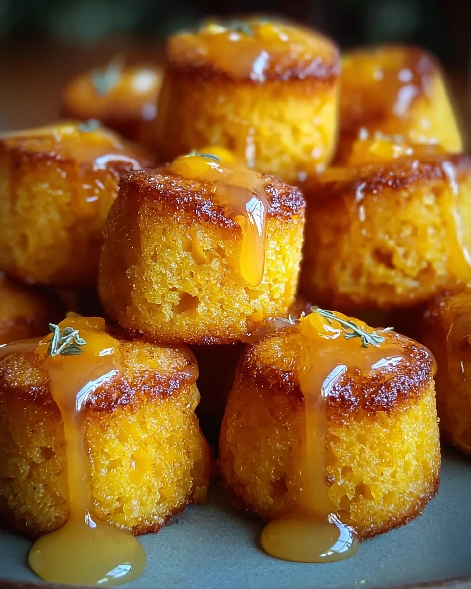 Southern-Style Honey Butter Cornbread Poppers Southern-Style