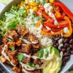 Spicy Baked Tofu Burrito Bowl Spicy Baked Tofu Burrito Bowl