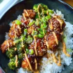 Sticky Chicken Rice Bowls Sticky Chicken Rice Bowls