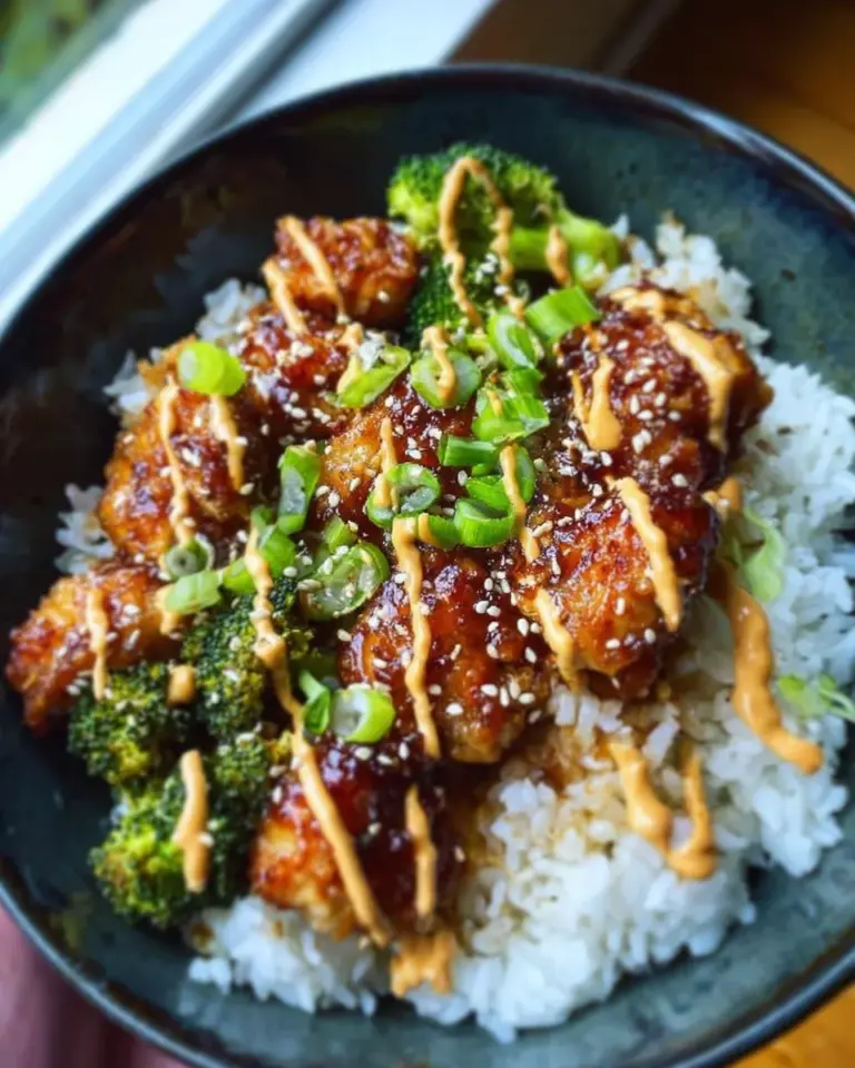 Sticky Chicken Rice Bowls