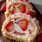 Strawberry Shortcake Cheesecake Rolls Strawberry Shortcake Cheesecake Rolls