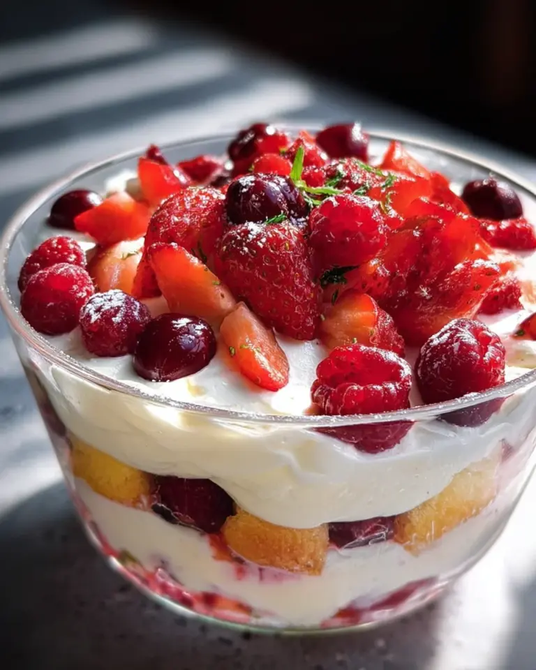 Summer Berry Trifle