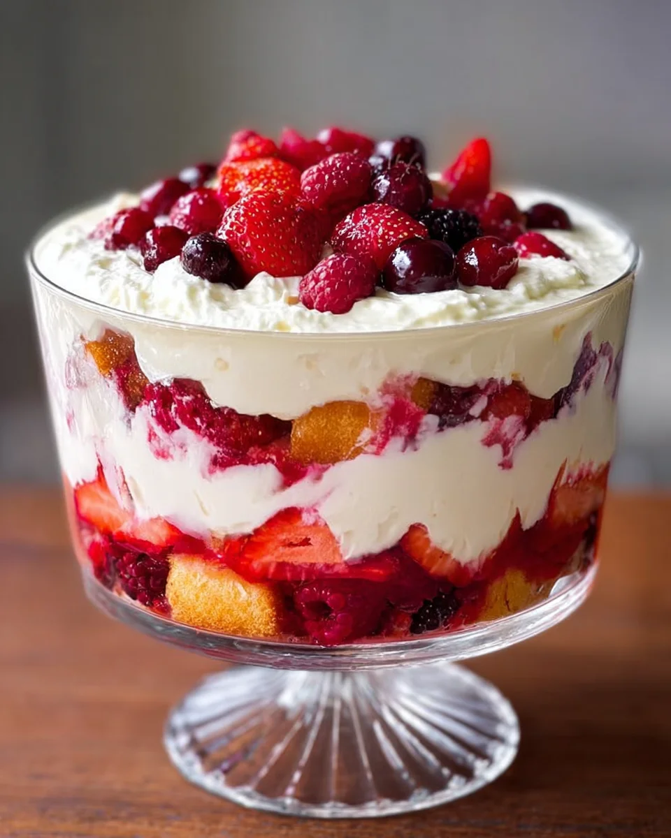 Summer Berry Trifle Summer