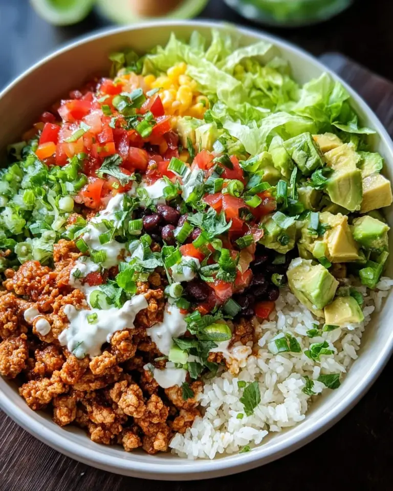 Taco Lunch Bowls