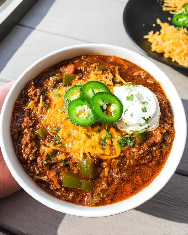 Texas No Beans Chili