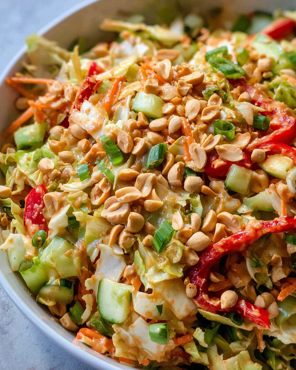 Thai Peanut Salad Thai Peanut Salad