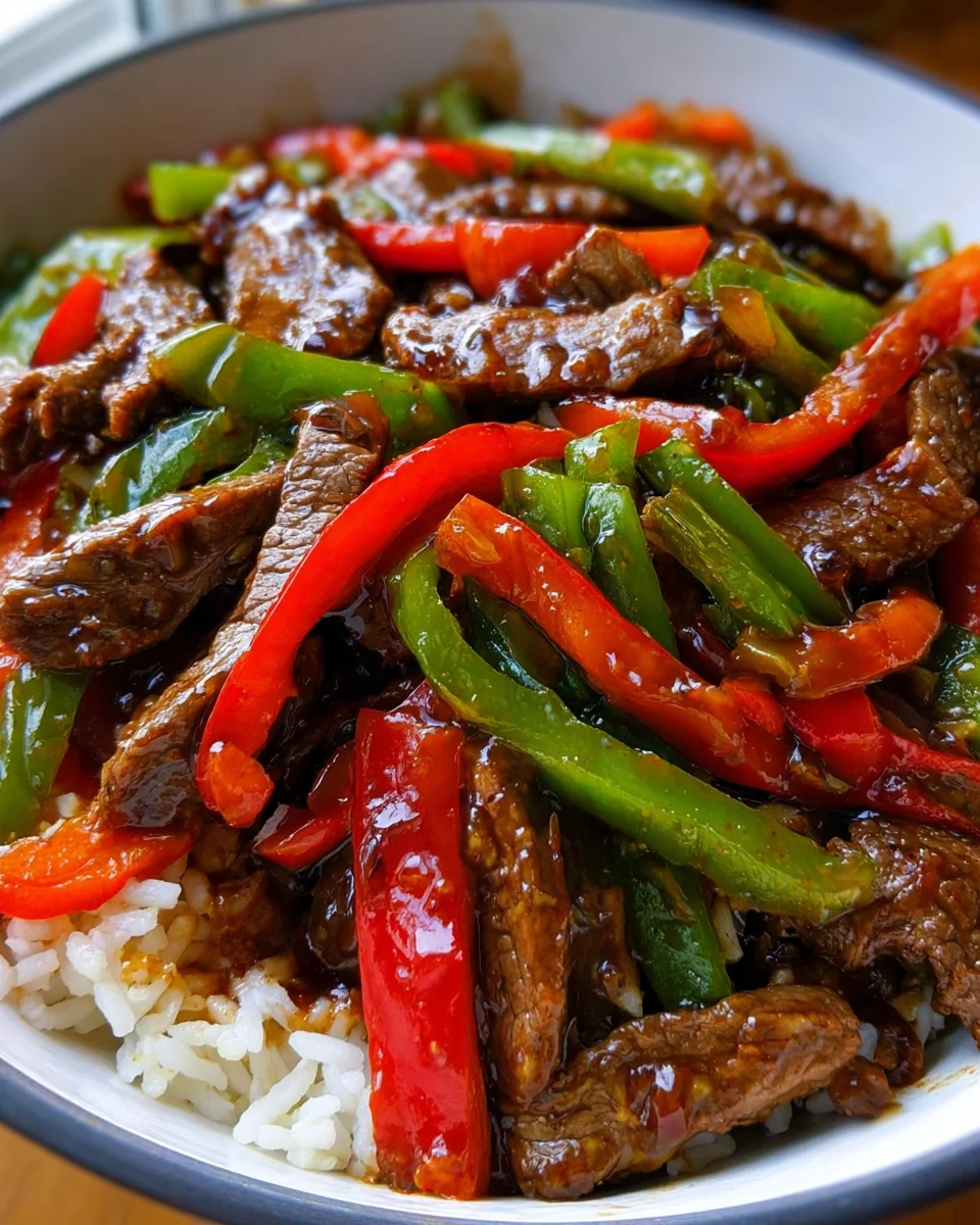 The Best Pepper Steak The