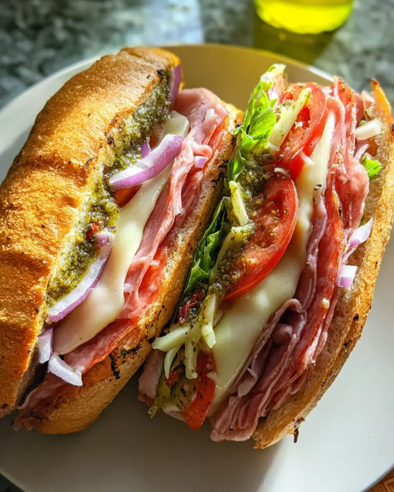 Toasted Italian Sandwich