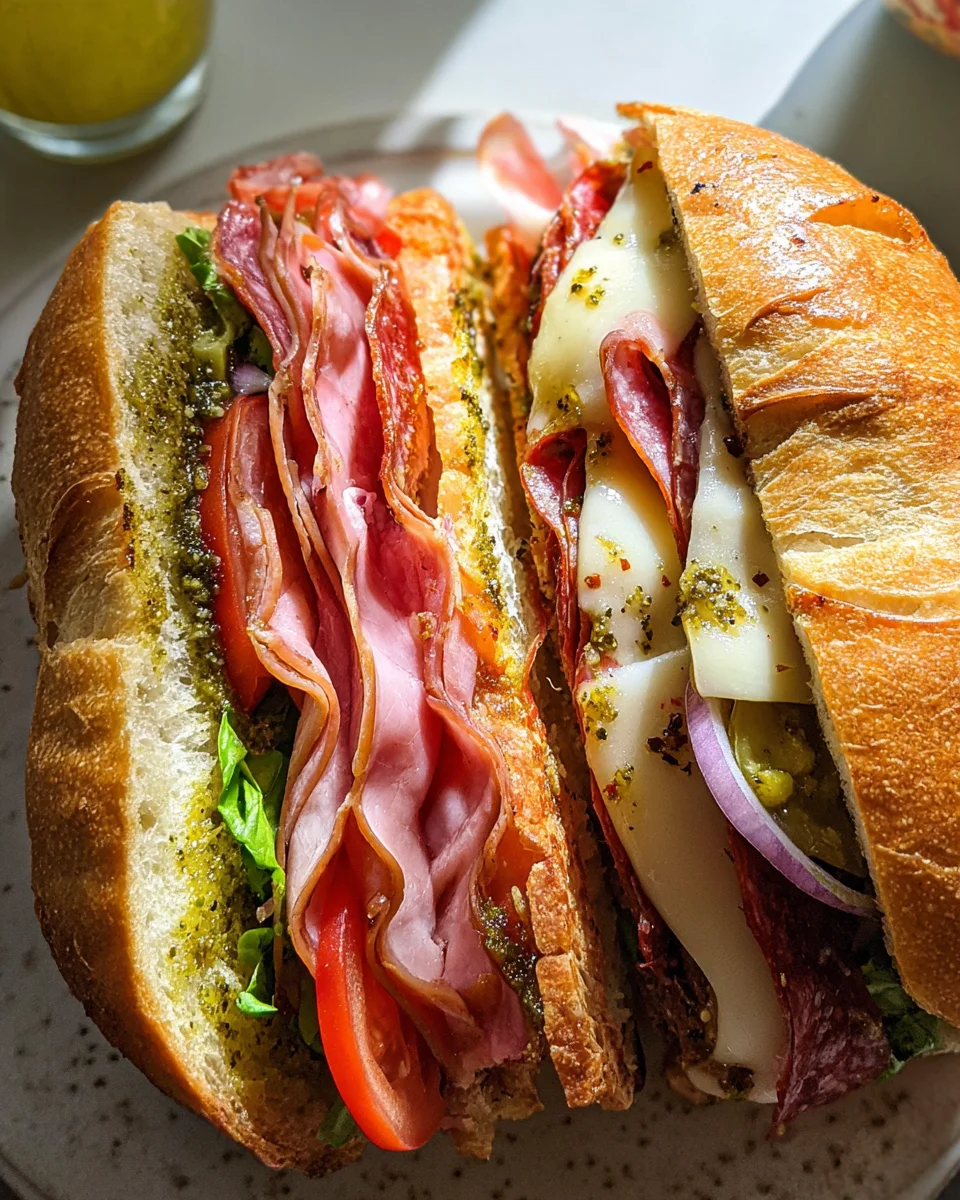 Toasted Italian Sandwich Toasted