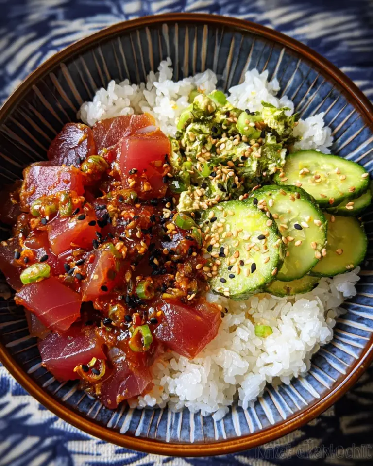 Tuna Rice Bowls