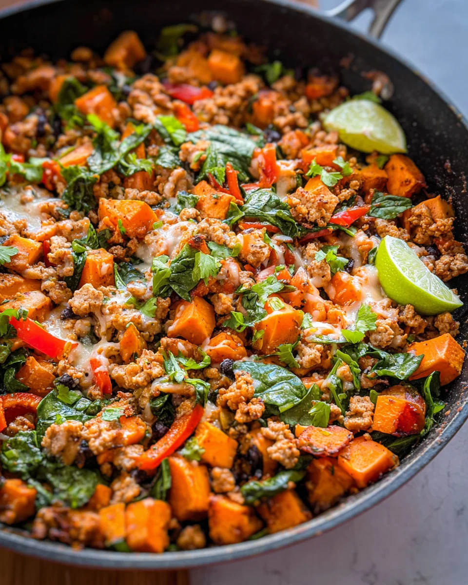 Turkey Sweet Potato Skillet Turkey Sweet Potato Skillet