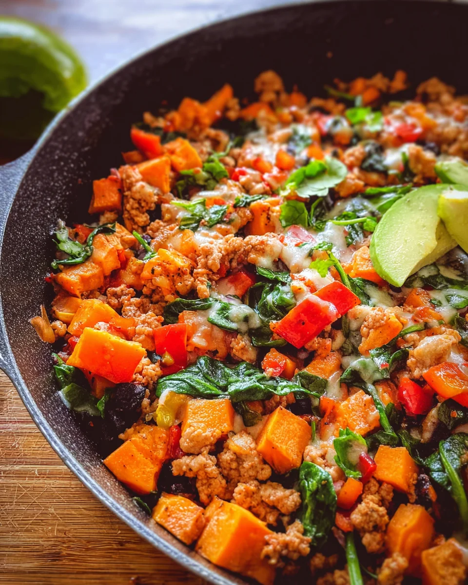 Turkey Sweet Potato Skillet Turkey