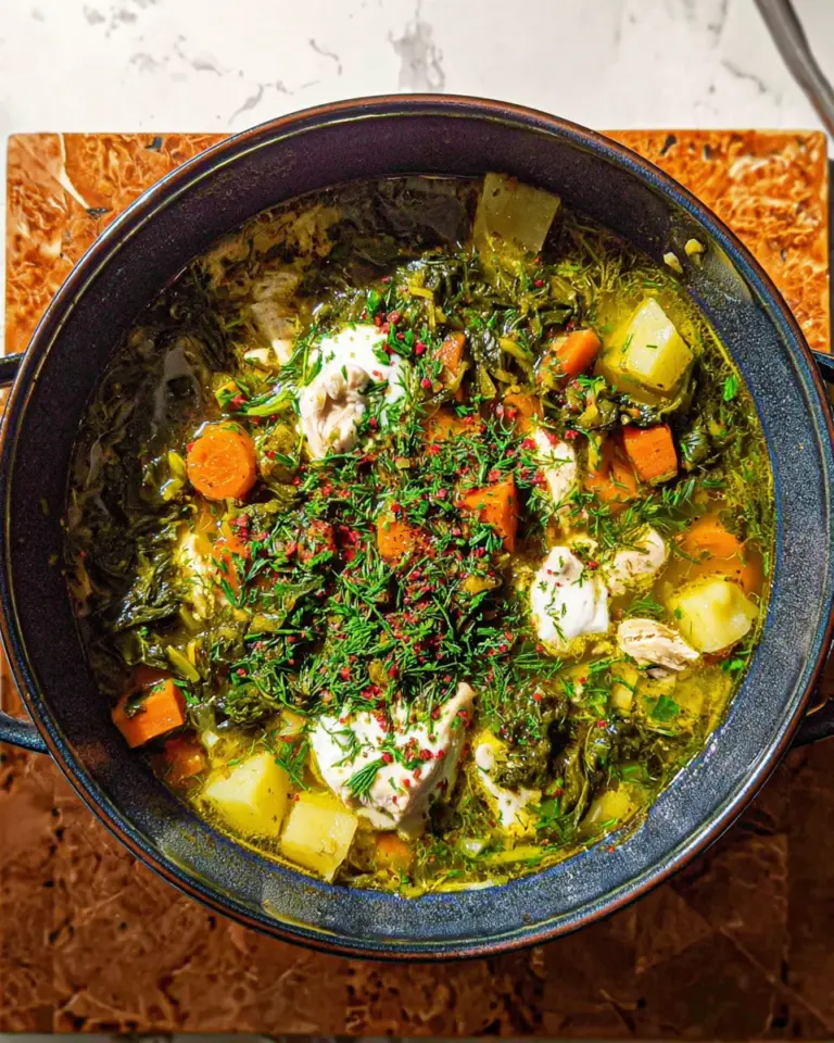 Ukrainian Green Borscht