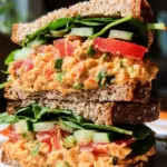 Vegan Buffalo Chickpea Salad Sandwich Vegan Buffalo Chickpea Salad Sandwich
