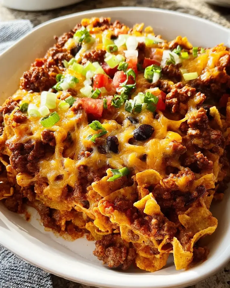 Walking Taco Casserole