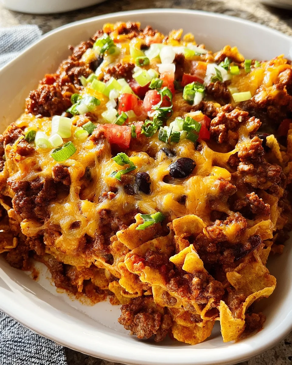 Walking Taco Casserole Walking Taco Casserole