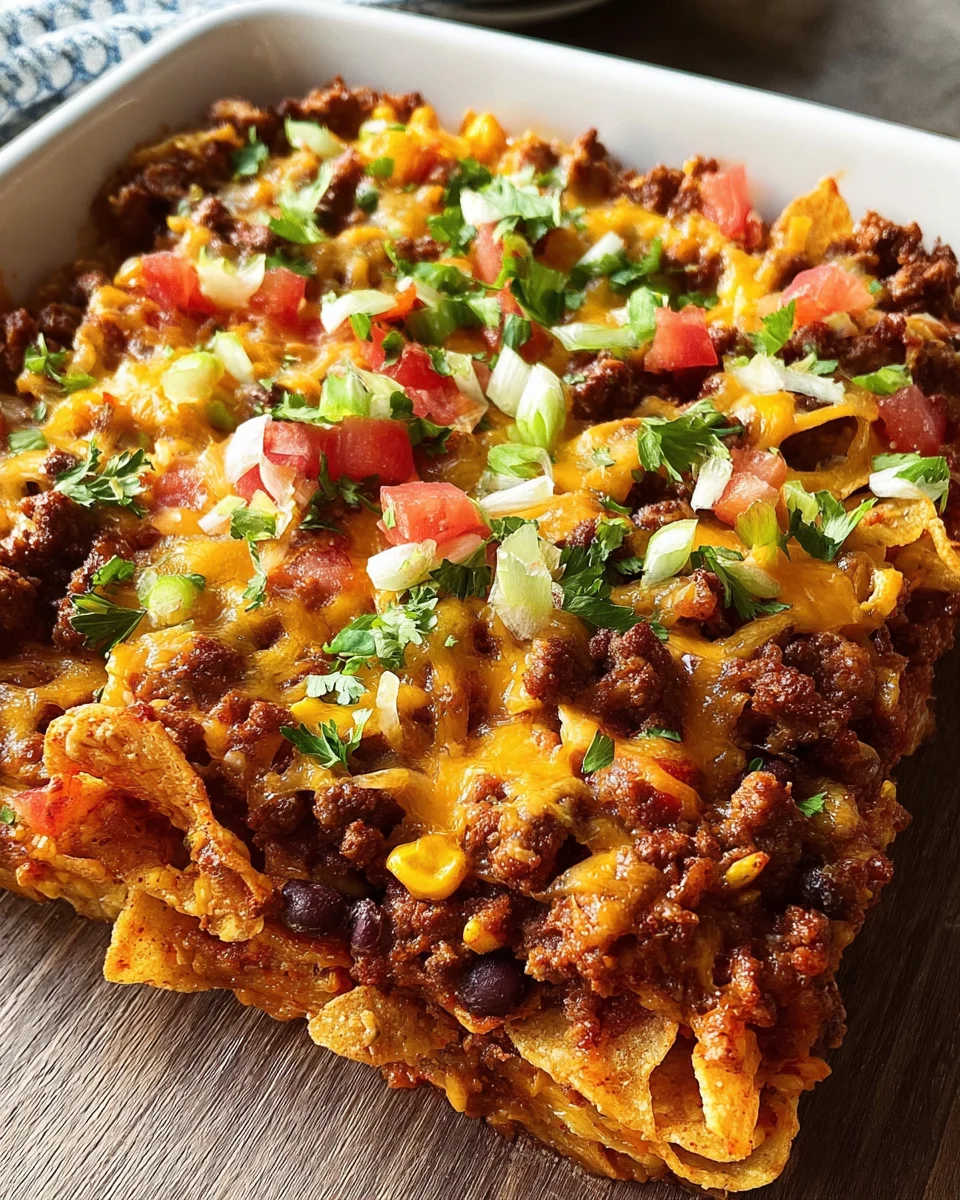Walking Taco Casserole Walking