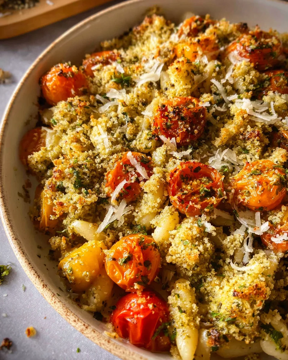 White Bean and Pesto Bake White