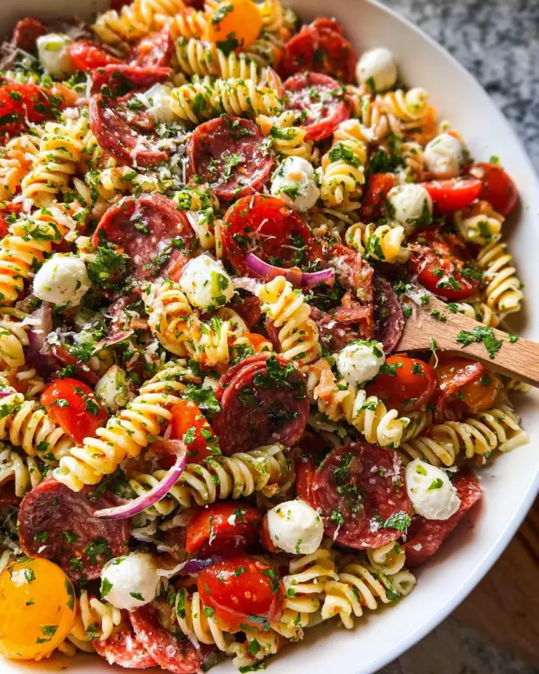 Zesty Italian Pasta Salad