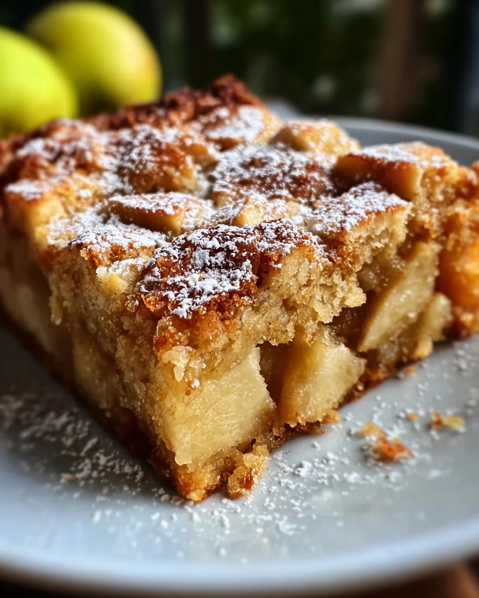 3 Ingredient Apple Cake 3
