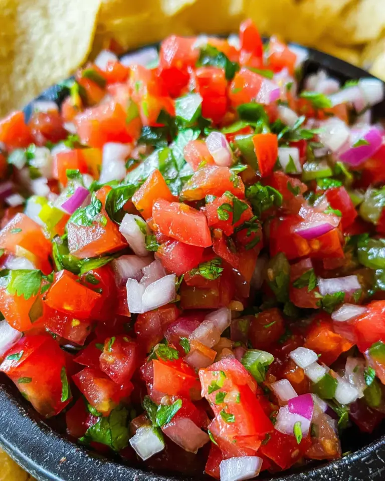 Authentic Pico de Gallo
