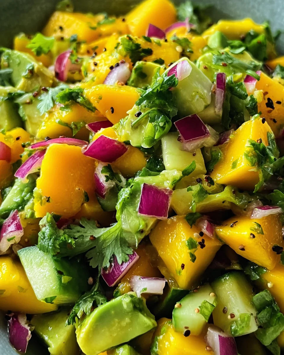 Avocado Mango Salad Avocado Mango Salad