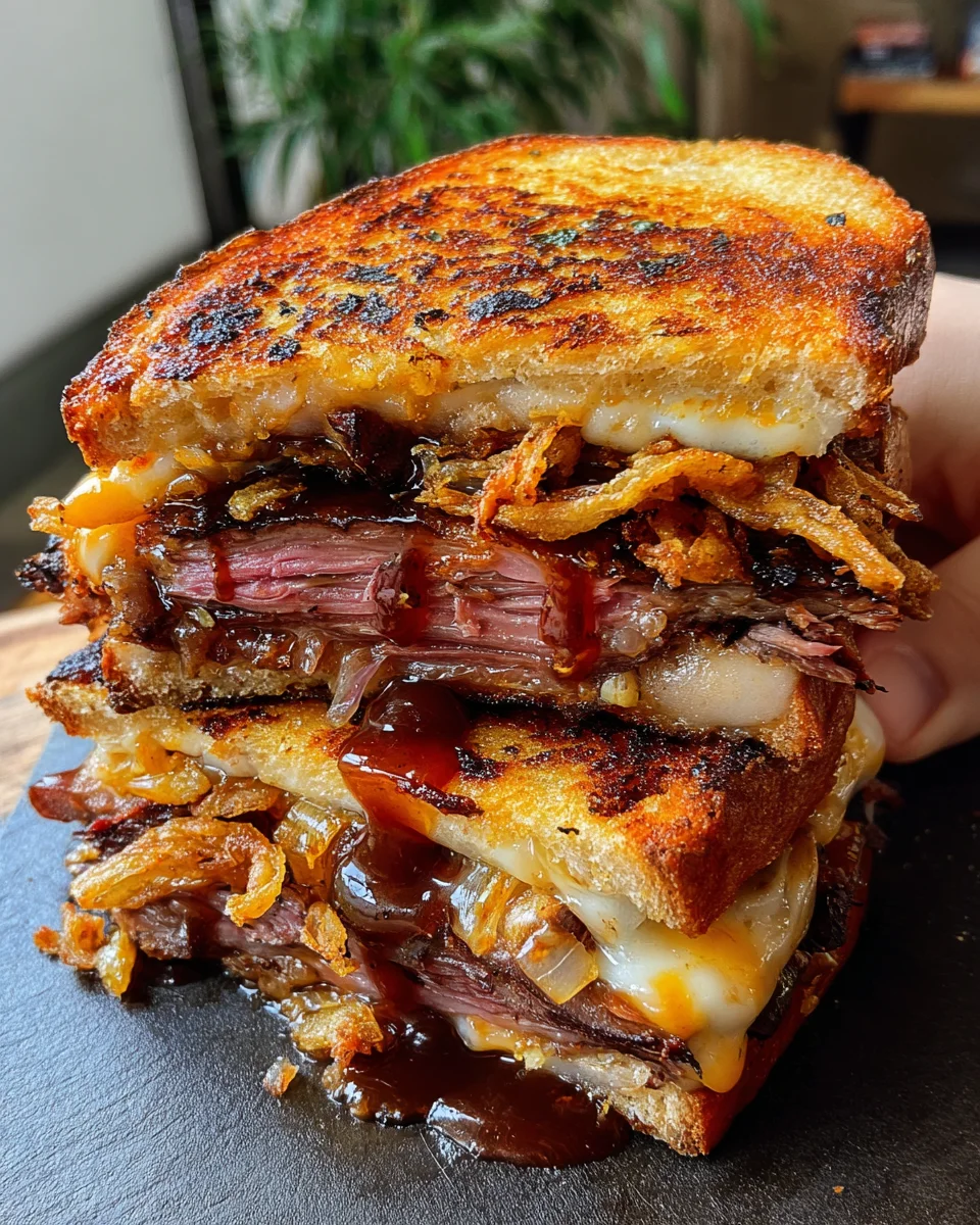 BBQ Brisket Melts BBQ
