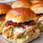 Bacon Ranch BBQ Chicken Sliders Bacon Ranch BBQ Chicken Sliders