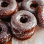 Baked Chocolate Cake Doughnuts Baked Chocolate Cake Doughnuts