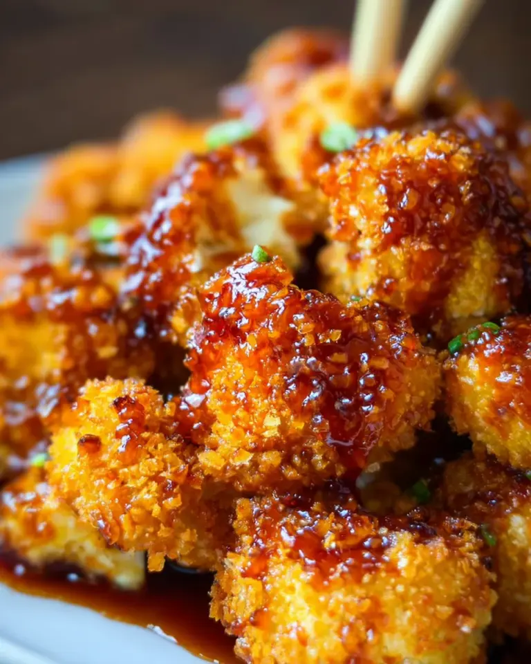 Baked Orange Cauliflower