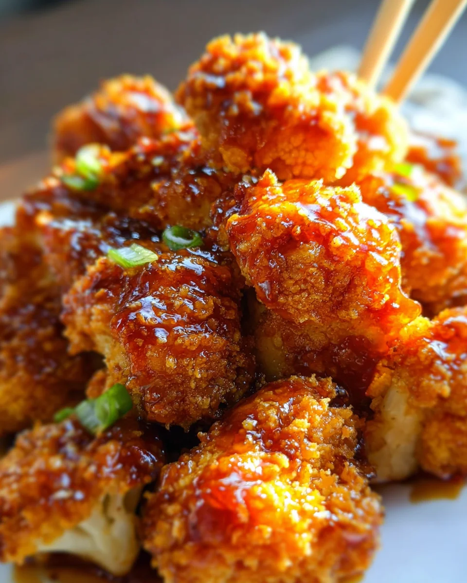 Baked Orange Cauliflower Baked