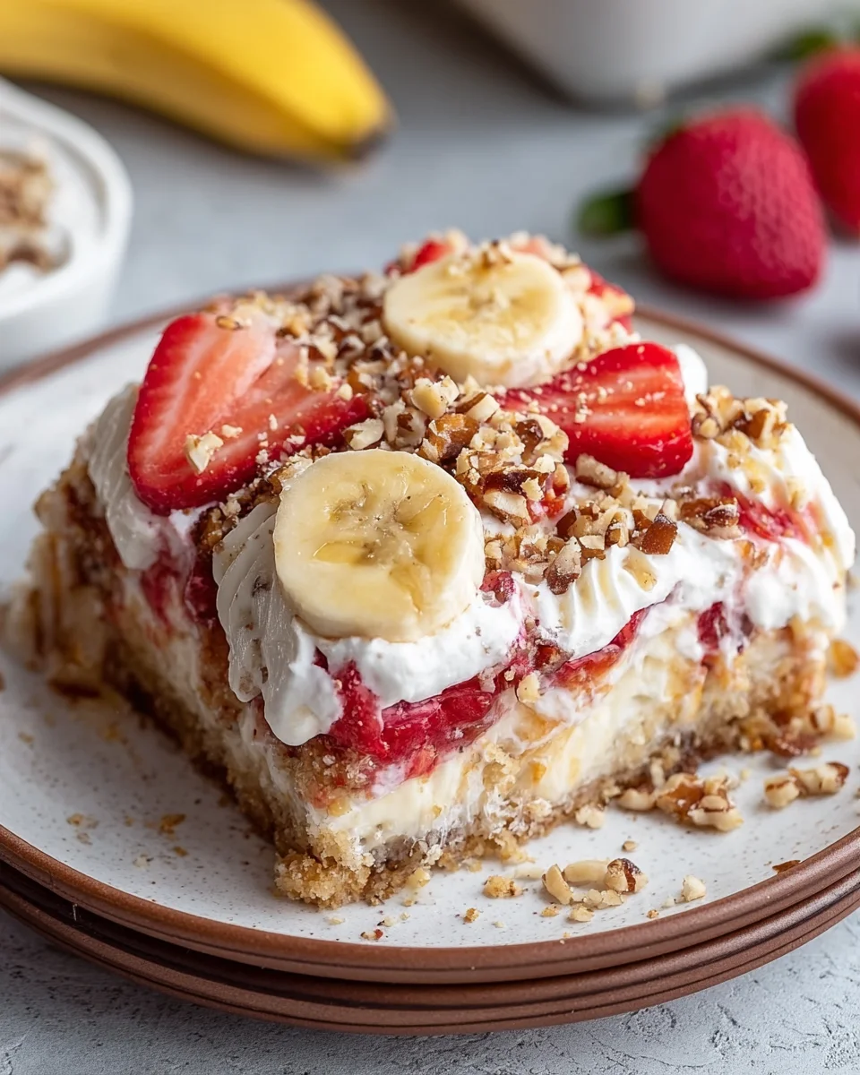Banana Split Dump Cake Recipe Banana