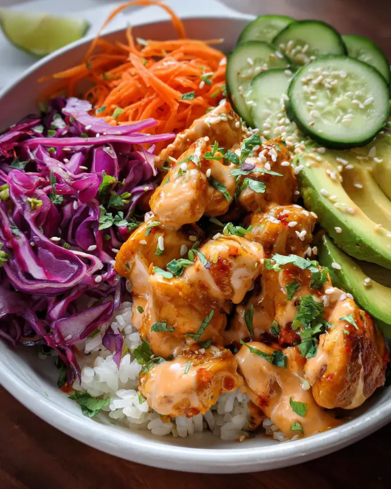 Bang Bang Chicken Bowl