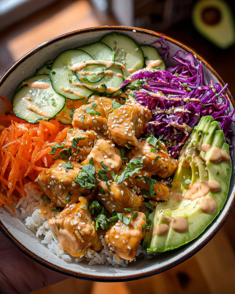 Bang Bang Chicken Bowl Bang