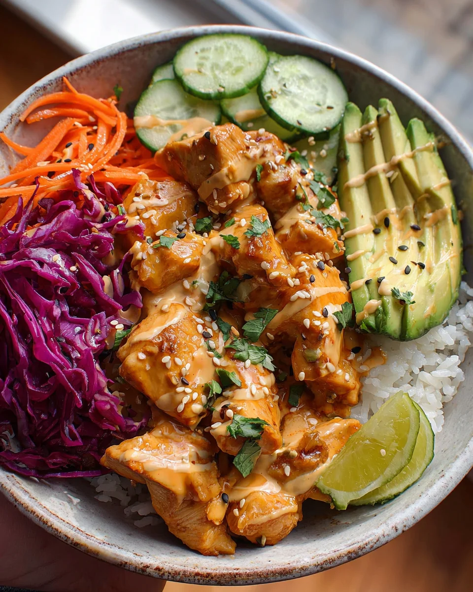 Bang Bang Chicken Bowl Bang