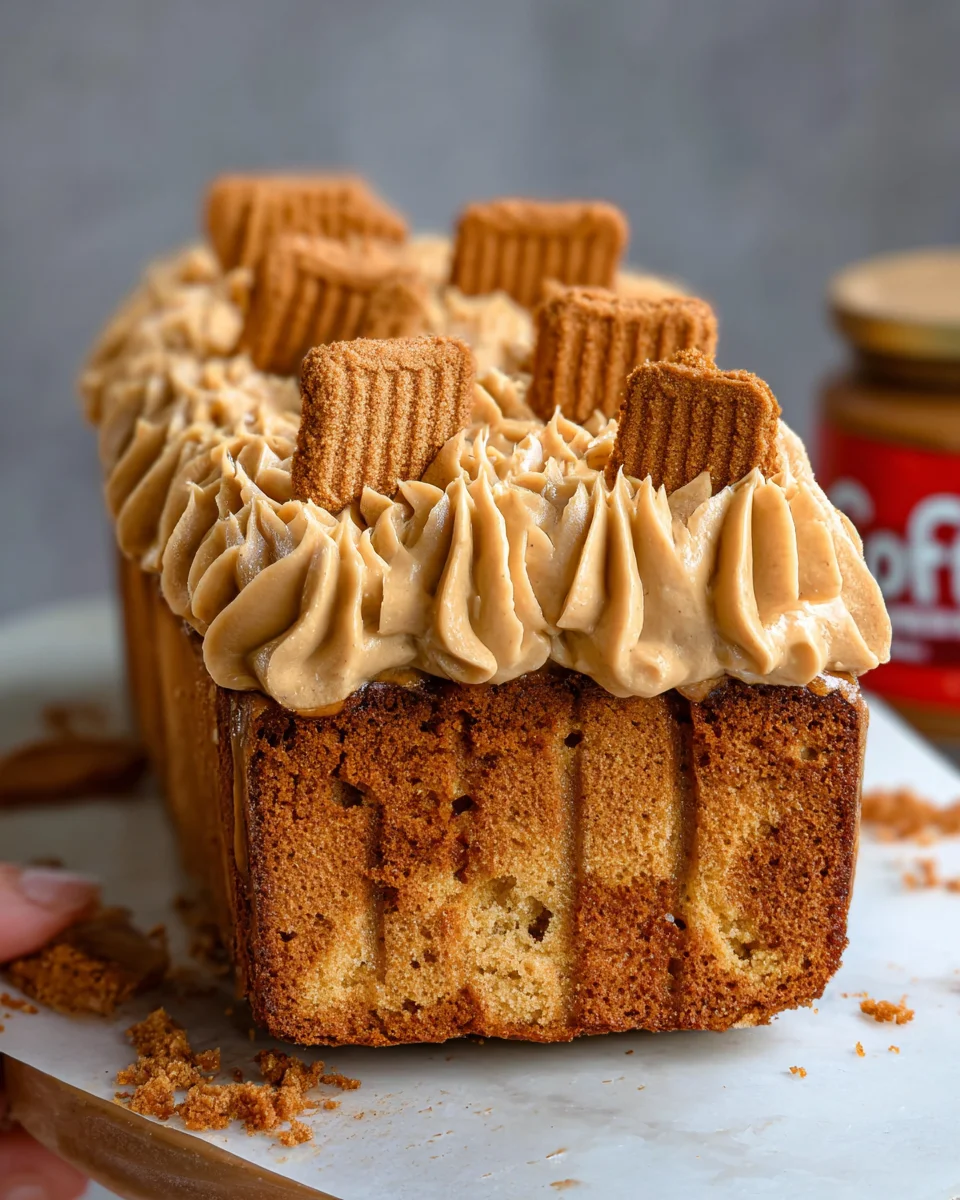 Biscoff Loaf Cake Biscoff