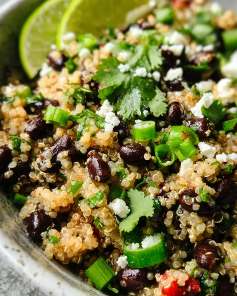 Black Bean Quinoa Salad Recipe