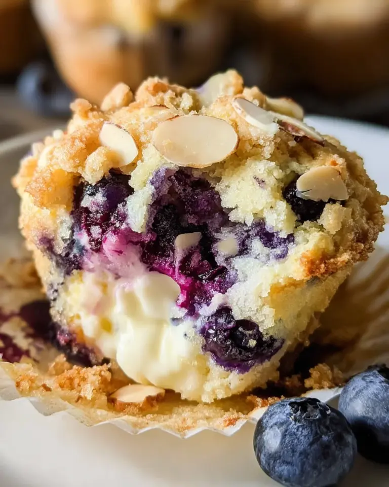 Blueberry Cream Cheese Muffins
