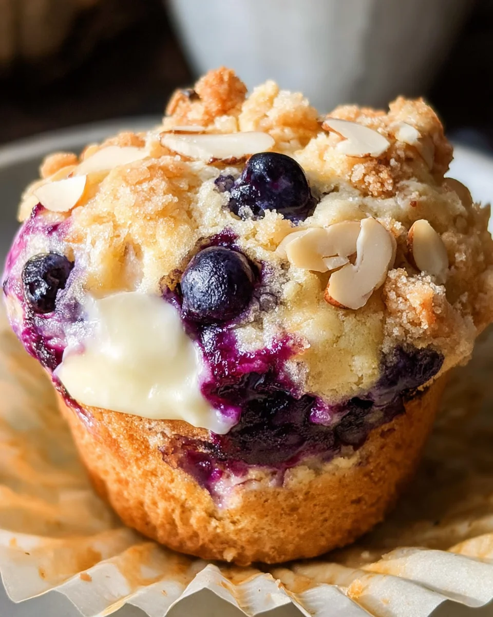 Blueberry Cream Cheese Muffins Blueberry