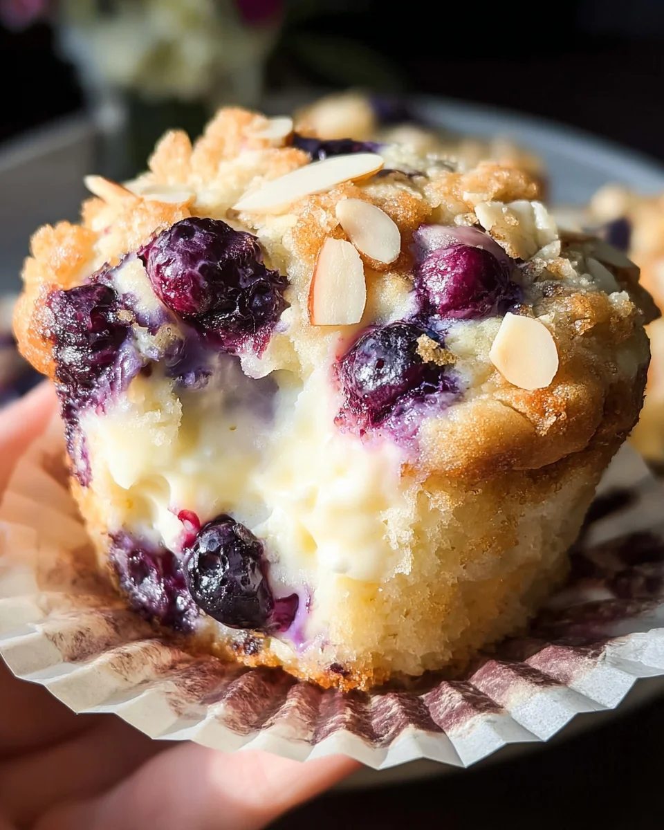 Blueberry Cream Cheese Muffins Blueberry