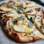 Brie and Apple Flatbread Brie and Apple Flatbread