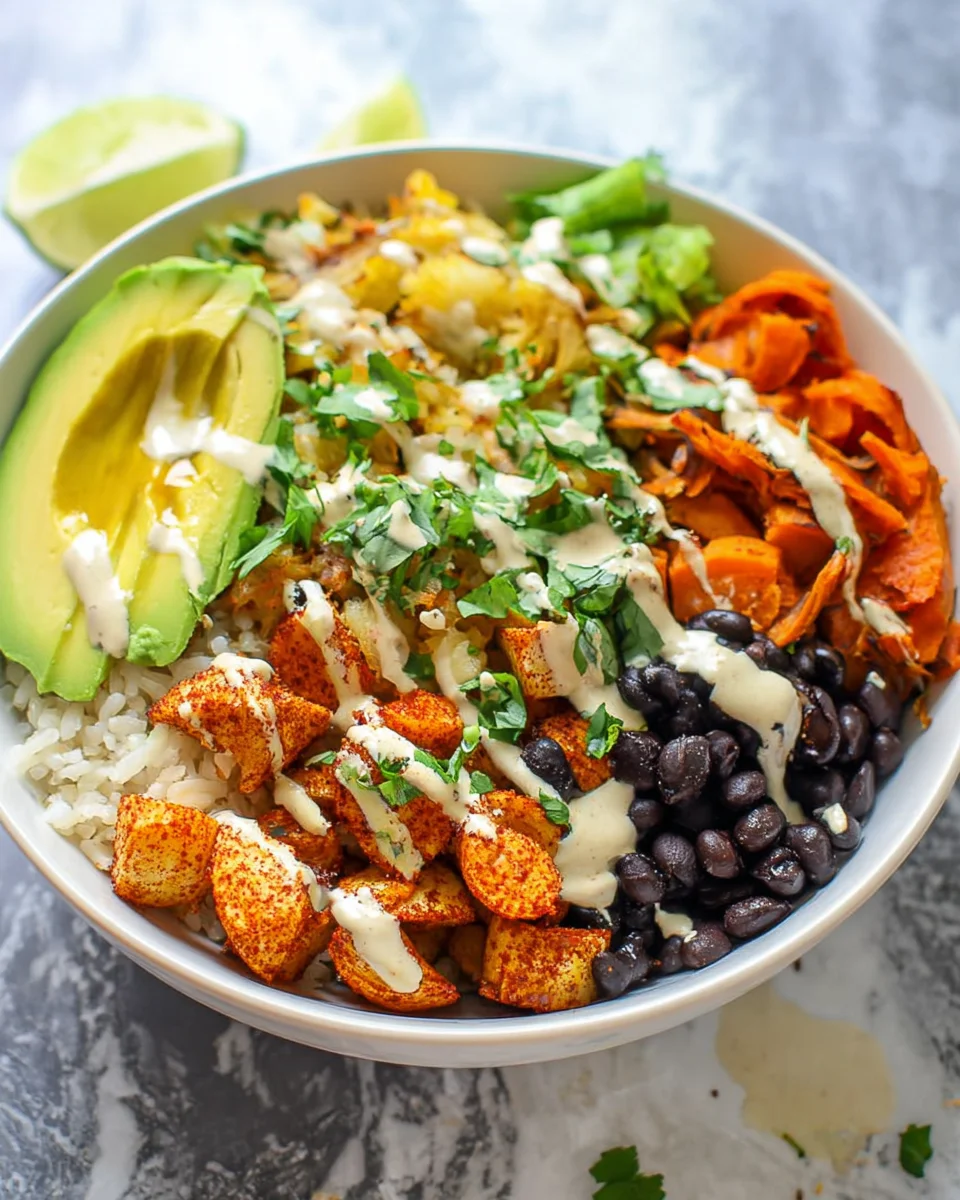 Cajun Sweet Potato Rice Bowl Cajun