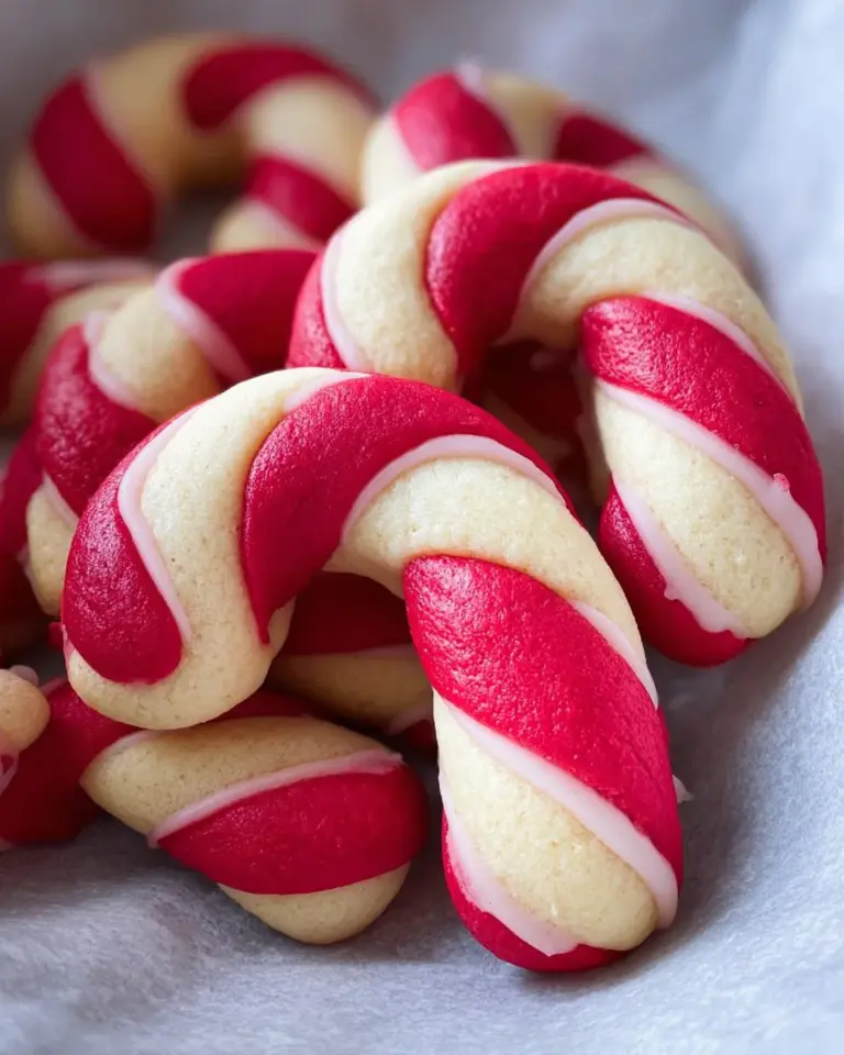 Candy Cane Cookies Recipe