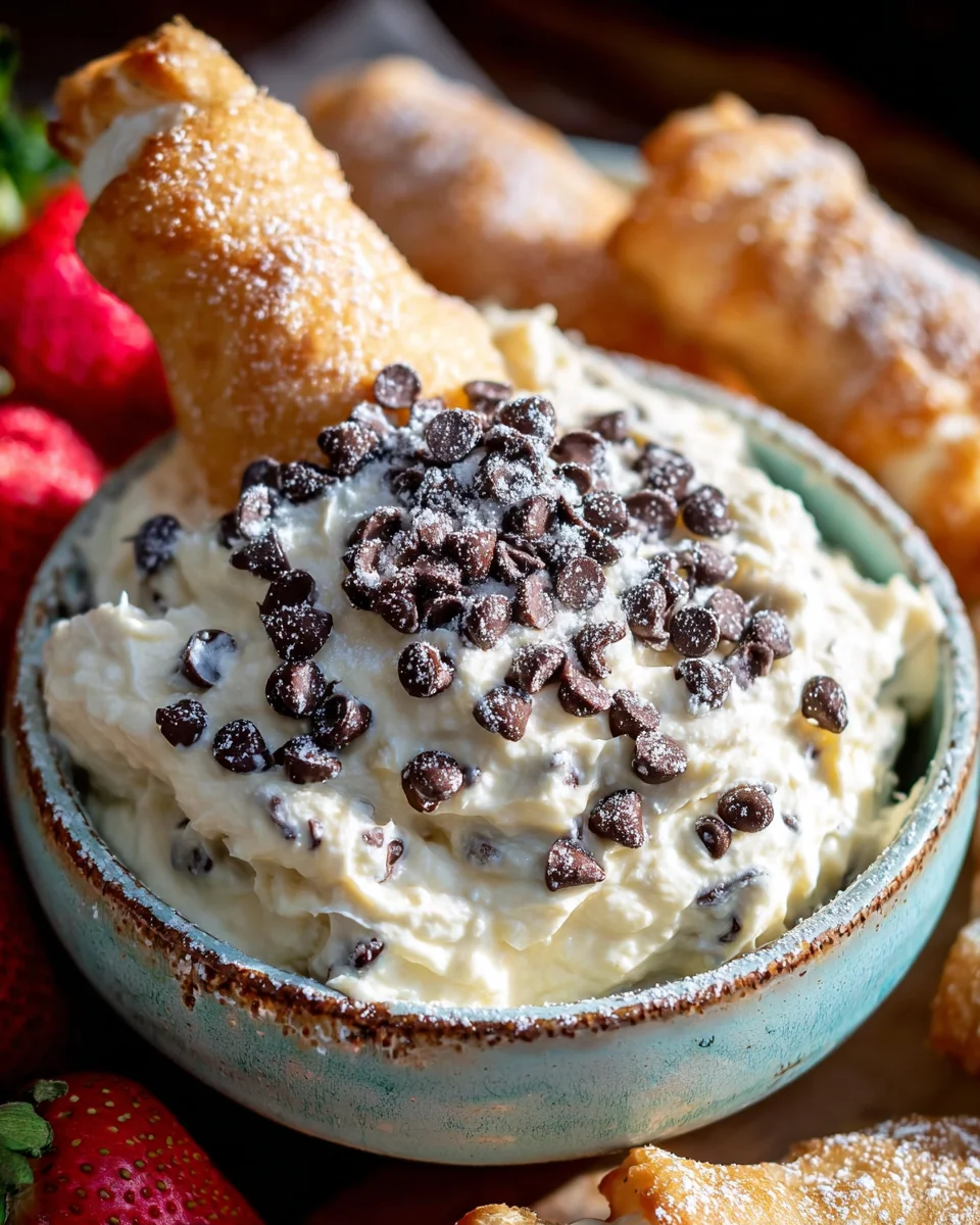 Cannoli Dip Cannoli