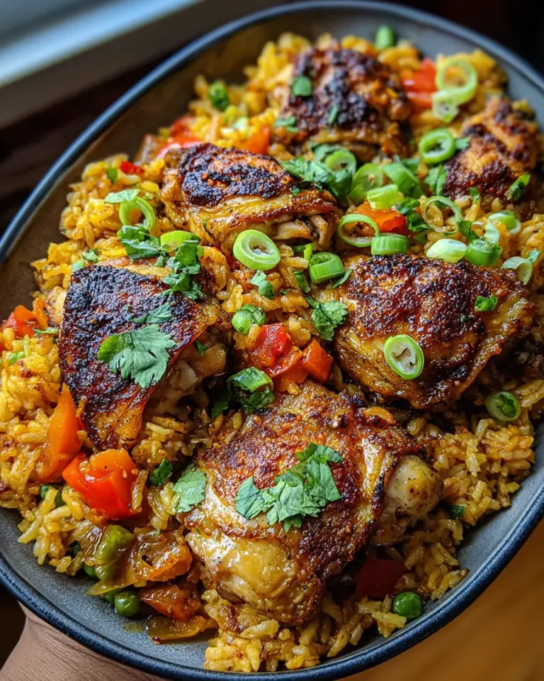 Caribbean Chicken and Rice