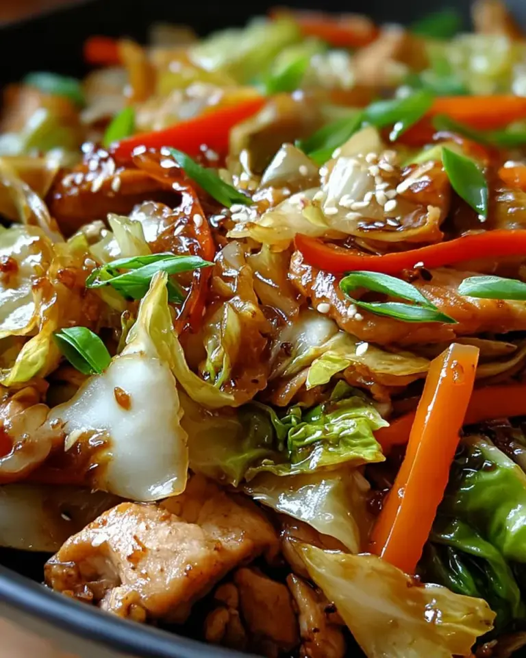 Chicken Cabbage Stir-Fry Recipe