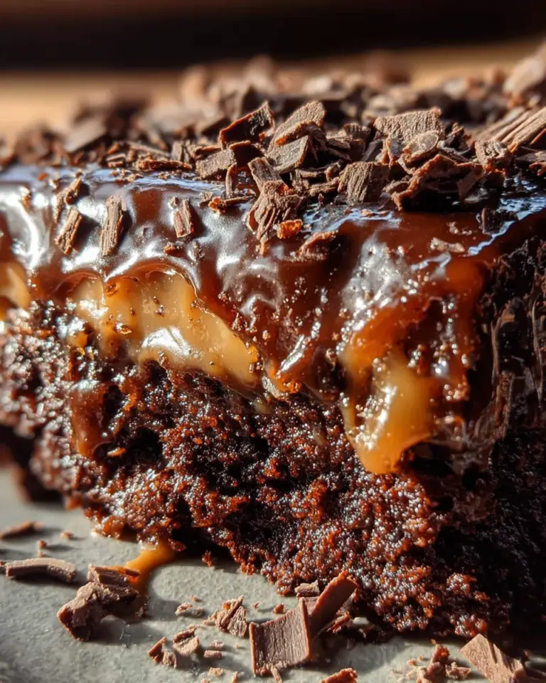 Chocolate Caramel Dump Cake Recipe