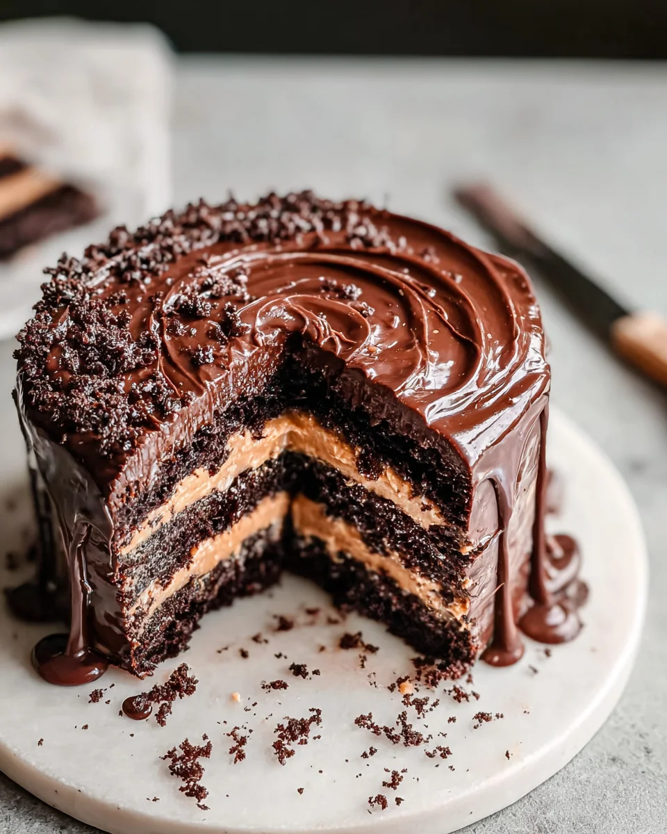 Chocolate Dulce de Leche Cake Chocolate